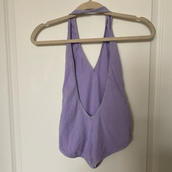 AMERICAN APPAREL LOVELY LAVENDER BODY SUIT💜 - Picture 3 of 4